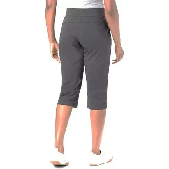 COLUMBIA Omni-Shield Omni-Shade Pull-On Capri Pants Sz Small Grey Active Fit NWT - Picture 14 of 14